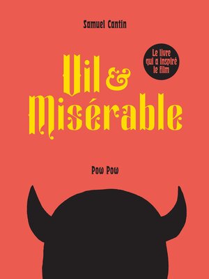 cover image of Vil et misérable